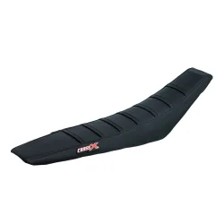 Housse de selle HUSABERG FE-FS-FX 09-12, FE 450 08-12 TOP BLACK- SIDE BLACK-STRIPES BLACK (M711-3BBB) Housse de selle HUSABERG FE-FS-FX 09-12, FE 450 08-12 TOP BLACK- SIDE BLACK-STRIPES BLACK (M711-3BBB)