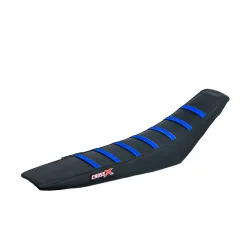 Housse de selle HUSQVARNA TC 65 17-20 TOP BLACK- SIDE BLACK-STRIPES BLUE (M620-3BBBL) Housse de selle HUSQVARNA TC 65 17-20 TOP BLACK- SIDE BLACK-STRIPES BLUE (M620-3BBBL)
