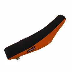 Housse de selle KTM LC SX 50 2009-2015 TOP BLACK- SIDE ORANGE (M521-2BO) Housse de selle KTM LC SX 50 2009-2015 TOP BLACK- SIDE ORANGE (M521-2BO)