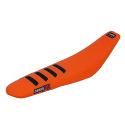 Housse de selle KTM SXF 250-450 16-18 SX 125-150 16-18 SX 250 17-18 EXC 17-19 UGS COLOR WAVE ORANGE-BLACK (UFM518-2OB)