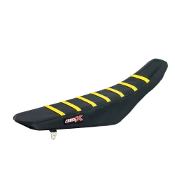 Housse de selle SUZUKI RM 85 02-20 TOP BLACK- SIDE BLACK-STRIPES YELLOW (M308-3BBY) Housse de selle SUZUKI RM 85 02-20 TOP BLACK- SIDE BLACK-STRIPES YELLOW (M308-3BBY)