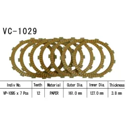 Kit Disques d'Embrayage Garnis Cbr1100 Xx 1999/2002 Kit Disques d'Embrayage Garnis Cbr1100 Xx 1999/2002