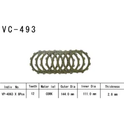Kit Disques d'Embrayage Garnis Rm-Z Kx-F 250 2004 Kit Disques d'Embrayage Garnis Rm-Z Kx-F 250 2004