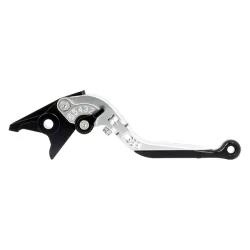Kit Leviers de Frein et d'Embrayage CNC Réglables et Rétractables - Anodisés Noir Kit Leviers de Frein et d'Embrayage CNC Réglables et Rétractables - Anodisés Noir