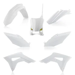 Kit plastique 5 elements HONDA CRF450R 17 - Blanc Kit plastique 5 elements HONDA CRF450R 17 - Blanc