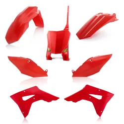 Kit plastique 5 elements HONDA CRF450RX 17 - Rouge Kit plastique 5 elements HONDA CRF450RX 17 - Rouge