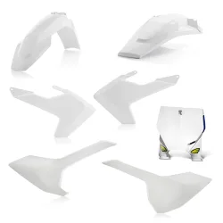 Kit plastique 5 elements HVA TC/FC 16 - Blanc Kit plastique 5 elements HVA TC/FC 16 - Blanc