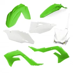 Kit plastique 5 elements KAWASAKI KXF450 19-21 Kit plastique 5 elements KAWASAKI KXF450 19-21
