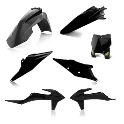 Kit plastique 5 elements KTM SX/SXF 19 - Noir Kit plastique 5 elements KTM SX/SXF 19 - Noir
