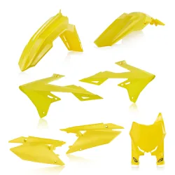 Kit plastique 5 elements SUZUKI RMZ 450 18 - Jaune Kit plastique 5 elements SUZUKI RMZ 450 18 - Jaune