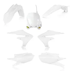 Kit plastique 5 elements YAMAHA YZF450 18 - Blanc Kit plastique 5 elements YAMAHA YZF450 18 - Blanc