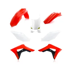 KIT PLASTIQUE CYCRA 5 ELEMENTS 450 CRF 2021 ROUGE