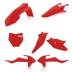 KIT PLASTIQUE CYCRA 5 ELEMENTS GAS GAS MC 85 21 ORIGINE (ROUGE) KIT PLASTIQUE CYCRA 5 ELEMENTS GAS GAS MC 85 21 ORIGINE (ROUGE)