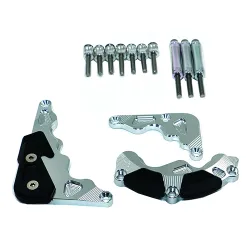 Kit Protection de Carters CNC Anodisés Noir Benelli BN600 2012-2014 Gauche et Droit Kit Protection de Carters CNC Anodisés Noir Benelli BN600 2012-2014 Gauche et Droit