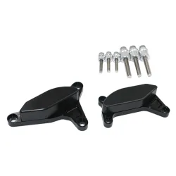 Kit Protection de Carters CNC Anodisés Noir FZ1 2006-2013 Gauche et Droit Kit Protection de Carters CNC Anodisés Noir FZ1 2006-2013 Gauche et Droit