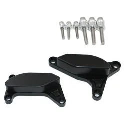 Kit Protection de Carters CNC Anodisés Noir FZ8 2010-2014 Gauche et Droit Kit Protection de Carters CNC Anodisés Noir FZ8 2010-2014 Gauche et Droit