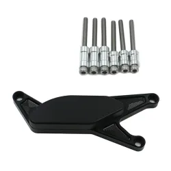 Kit Protection de Carters CNC Anodisés Noir GSX-R 600/750 2004-2005 Gauche Kit Protection de Carters CNC Anodisés Noir GSX-R 600/750 2004-2005 Gauche