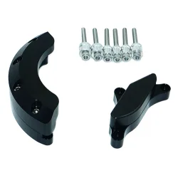Kit Protection de Carters CNC Anodisés Noir Z 800 2013-2016 Gauche et Droit Kit Protection de Carters CNC Anodisés Noir Z 800 2013-2016 Gauche et Droit