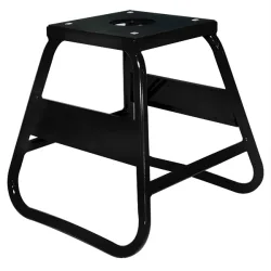 Lève Moto Cross noir avec platine supérieur en caoutchouc ( charge maximum 300 kg)
