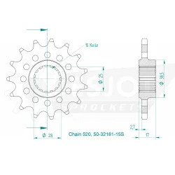 Pignon Esjot Lightweight Pignon Esjot Lightweight
