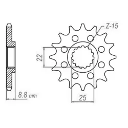 Pignon TT Esjot Lightweight Pignon TT Esjot Lightweight