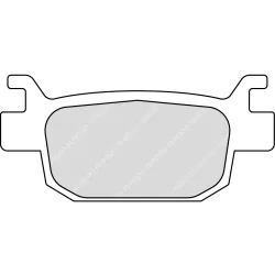 Plaquette de Frein Métal Fritté Sinter Grip Maxi Scooter Plaquette de Frein Métal Fritté Sinter Grip Maxi Scooter