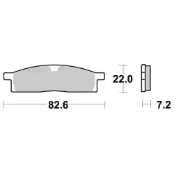 Plaquette de frein Métal Fritté Sinter Grip Off Road Plaquette de frein Métal Fritté Sinter Grip Off Road