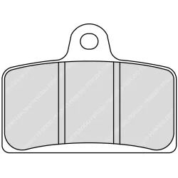 Plaquette de frein Métal Fritté Sinter Grip Road Plaquette de frein Métal Fritté Sinter Grip Road
