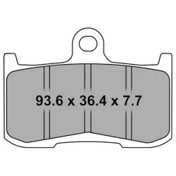 Plaquette de frein Métal Fritté Sinter Grip Road Plaquette de frein Métal Fritté Sinter Grip Road