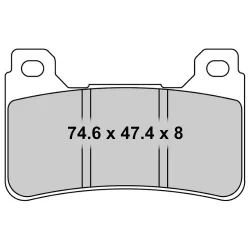 Plaquette de frein Métal Fritté Sinter Grip Road