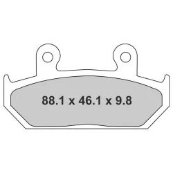 Plaquette de frein Métal Fritté Sinter Grip Road