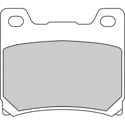 Plaquette de frein Organique Eco-Friction Route Plaquette de frein Organique Eco-Friction Route
