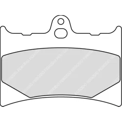 Plaquette de frein Organique Platinum Route/Off Road Plaquette de frein Organique Platinum Route/Off Road