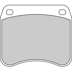 Plaquette de frein Racing Carbone/Céramique
