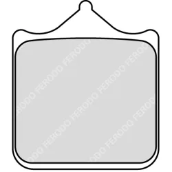 Plaquette Ferodo Métal Fritté Plaquette Ferodo Métal Fritté