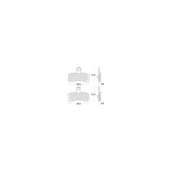 Plaquette metal fritte R90