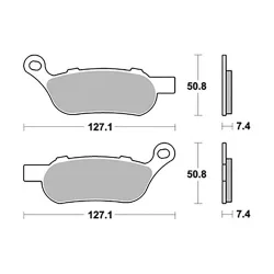 Plaquette metal fritte R90 Plaquette metal fritte R90