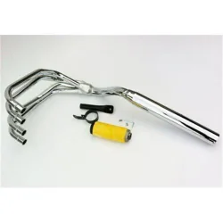 Pot 4en1 CB 350 FOUR Ligne Complète Racing Silencieux Chromé Pot 4en1 CB 350 FOUR Ligne Complète Racing Silencieux Chromé