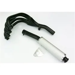 Pot 4en1 CBX750F Ligne Complète Super Endurance Noire Pot 4en1 CBX750F Ligne Complète Super Endurance Noire