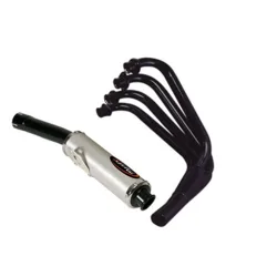 Pot 4en1 GSXF750 Ligne Complète Super Endurance Noire Pot 4en1 GSXF750 Ligne Complète Super Endurance Noire