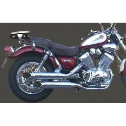 Pot XV 535 VIRAGO Ligne Complète Custom Silencieux Chromé Pot XV 535 VIRAGO Ligne Complète Custom Silencieux Chromé