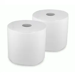 Rouleau d'Essuie Tout Micro Gaufré 2 Plis - Blanc Rouleau d'Essuie Tout Micro Gaufré 2 Plis - Blanc