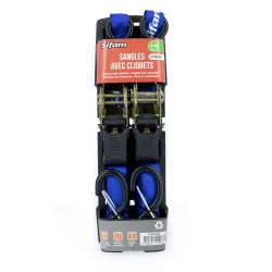 Sangle 2pcs Avec Cliquets Sangle 2pcs Avec Cliquets