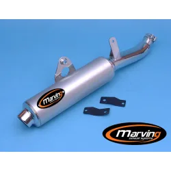 Silencieux Amacal DR 750/800 BIG 1988 Ø100 Chromé Revêtement Alu Silencieux Amacal DR 750/800 BIG 1988 Ø100 Chromé Revêtement Alu