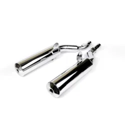 Silencieux Rond XJ 600 S DIVERSION Ø100 Acier Chromé Silencieux Rond XJ 600 S DIVERSION Ø100 Acier Chromé
