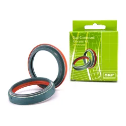 SKF 1 Joint spi + 1 cache poussière DUAL COMPOUND SHOWA 45 mm SKF 1 Joint spi + 1 cache poussière DUAL COMPOUND SHOWA 45 mm