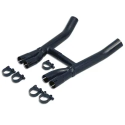 Tube de Raccord pour Kawasaki GPZ 600 R/GPX 600 R Noir