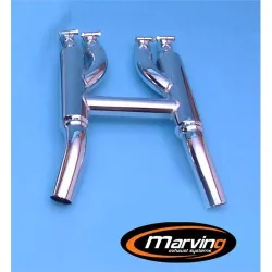 Tube de Raccord pour Yamaha XJ 650 Chromé Tube de Raccord pour Yamaha XJ 650 Chromé